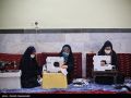 کارگاه تولید ماسک در مسجد امام رضا (ع) گرگان۱